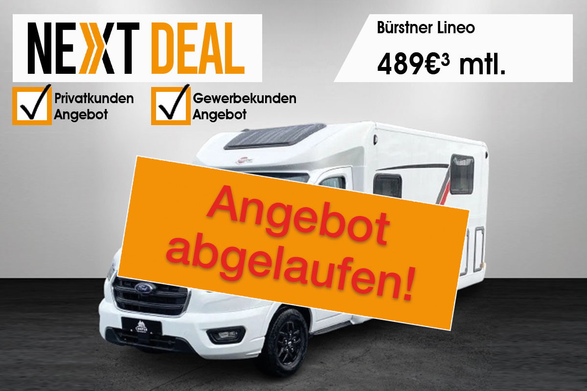 Bürstner Lineo günstig leasen